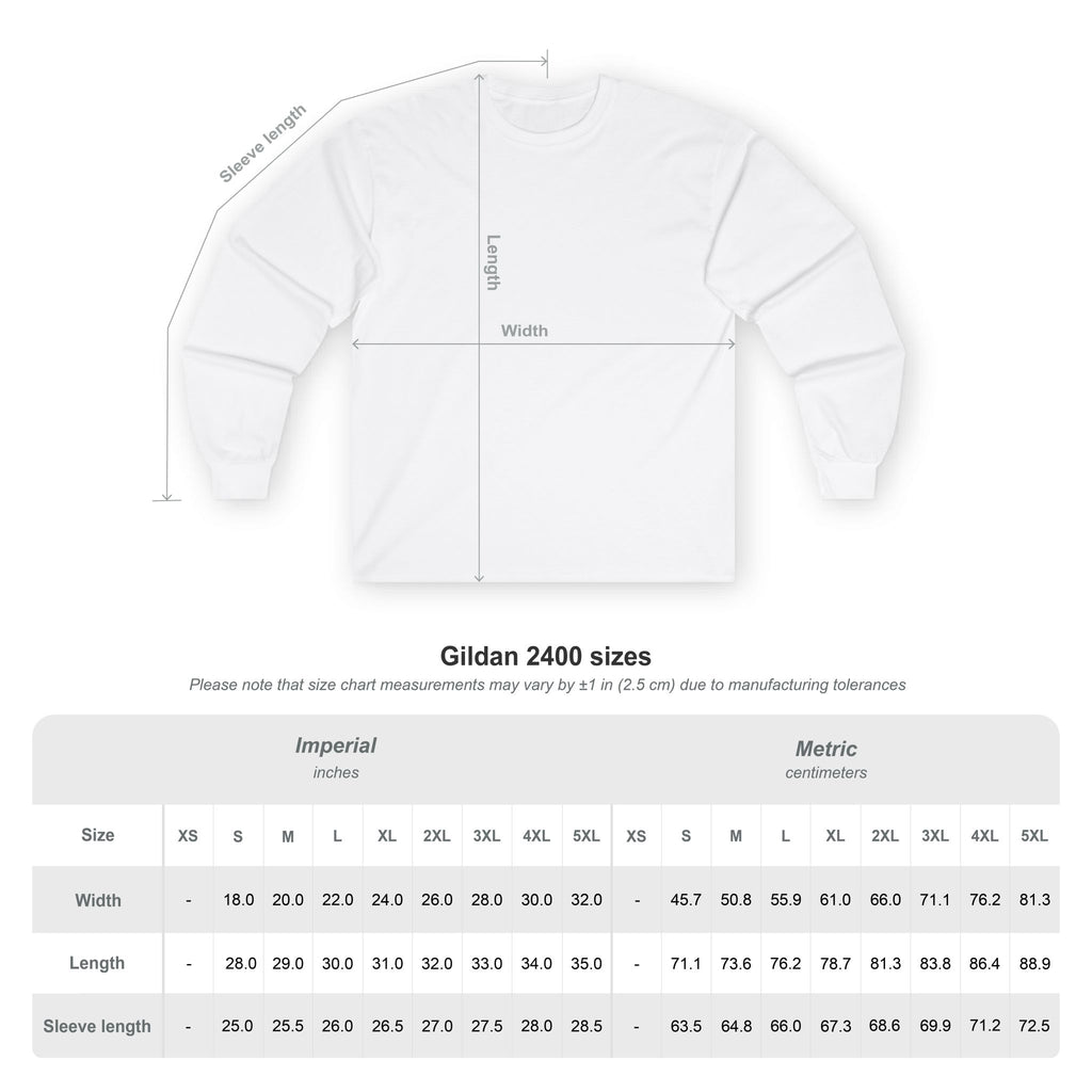 Long Sleeve Tee — "I'll Sleep After This Chapter" Cozy Reader Shirt