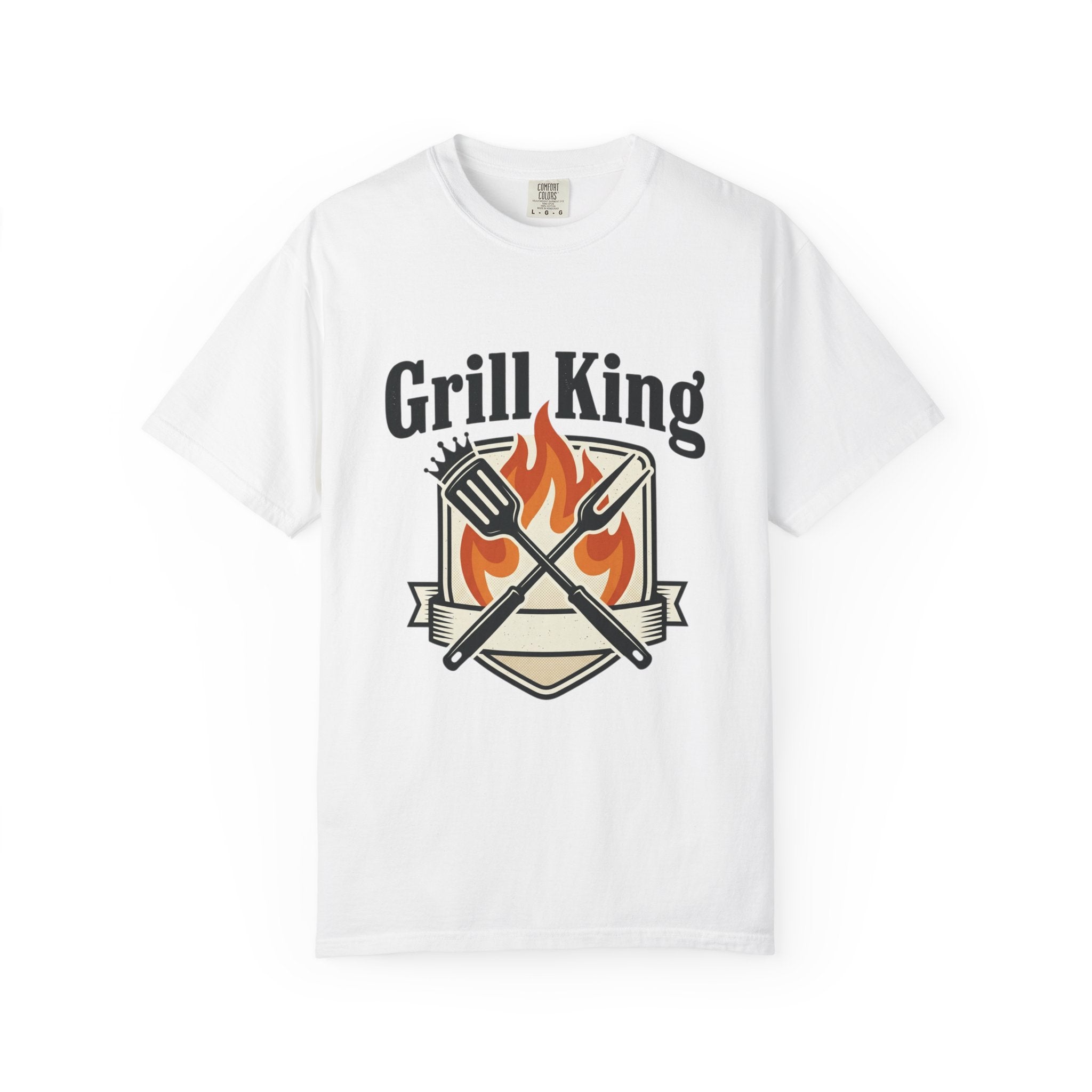 Grill King T-Shirt — BBQ Grillmaster Graphic Tee