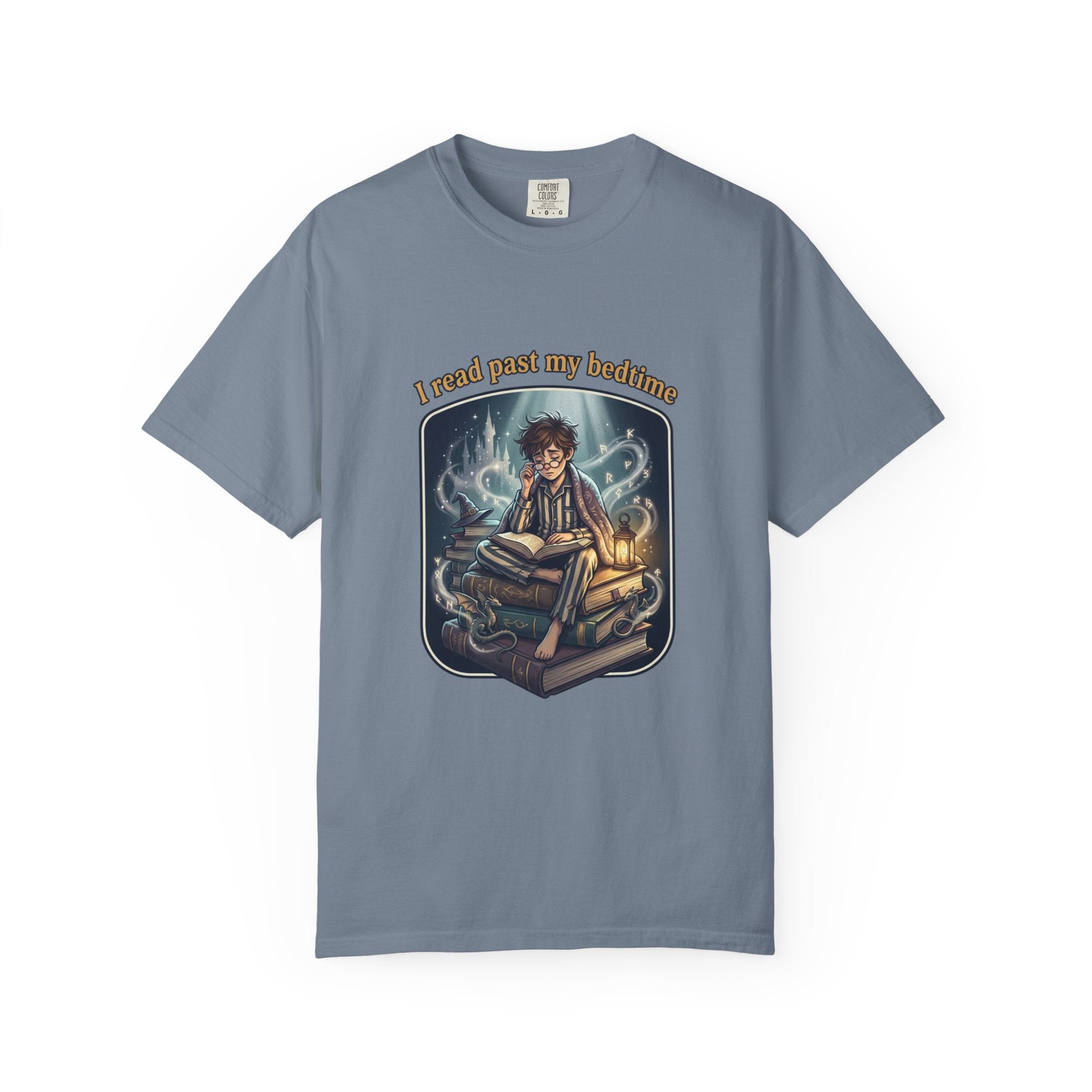 Bookworm Graphic T-Shirt — "I Read Past My Bedtime"
