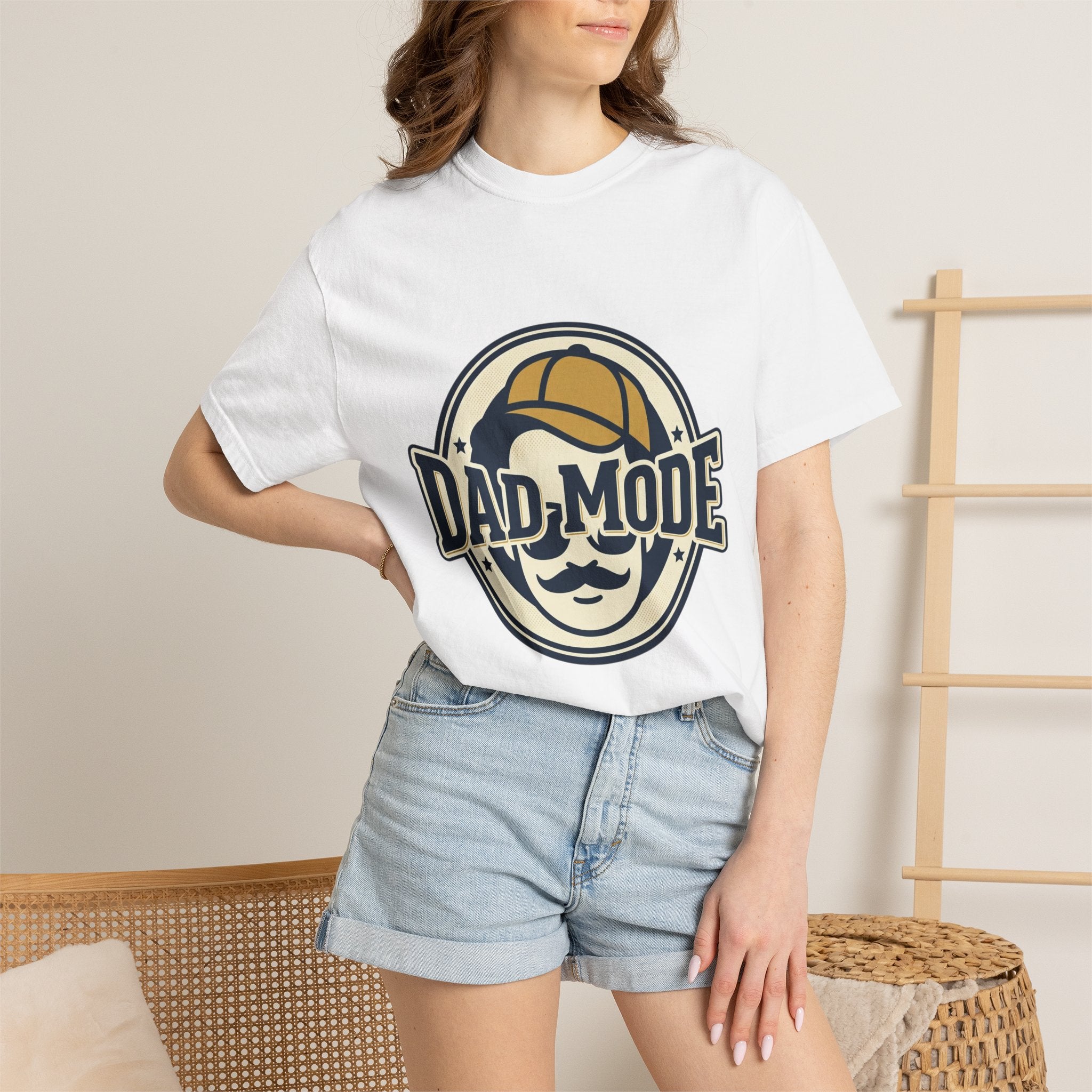 Dad Mode T-Shirt — Vintage Dad Graphic Tee (Father's Day Gift)