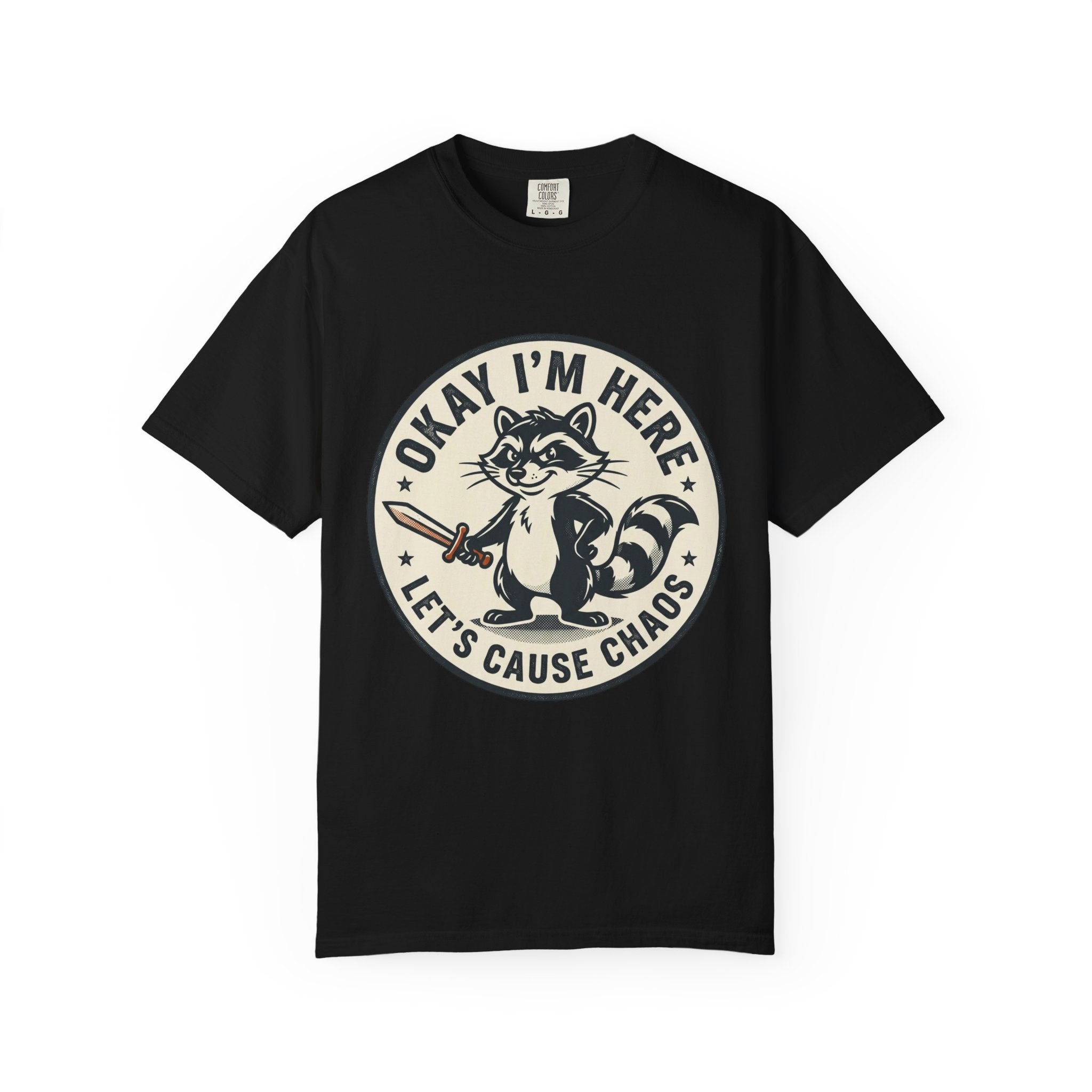 Let’s Cause Chaos Raccoon T-Shirt