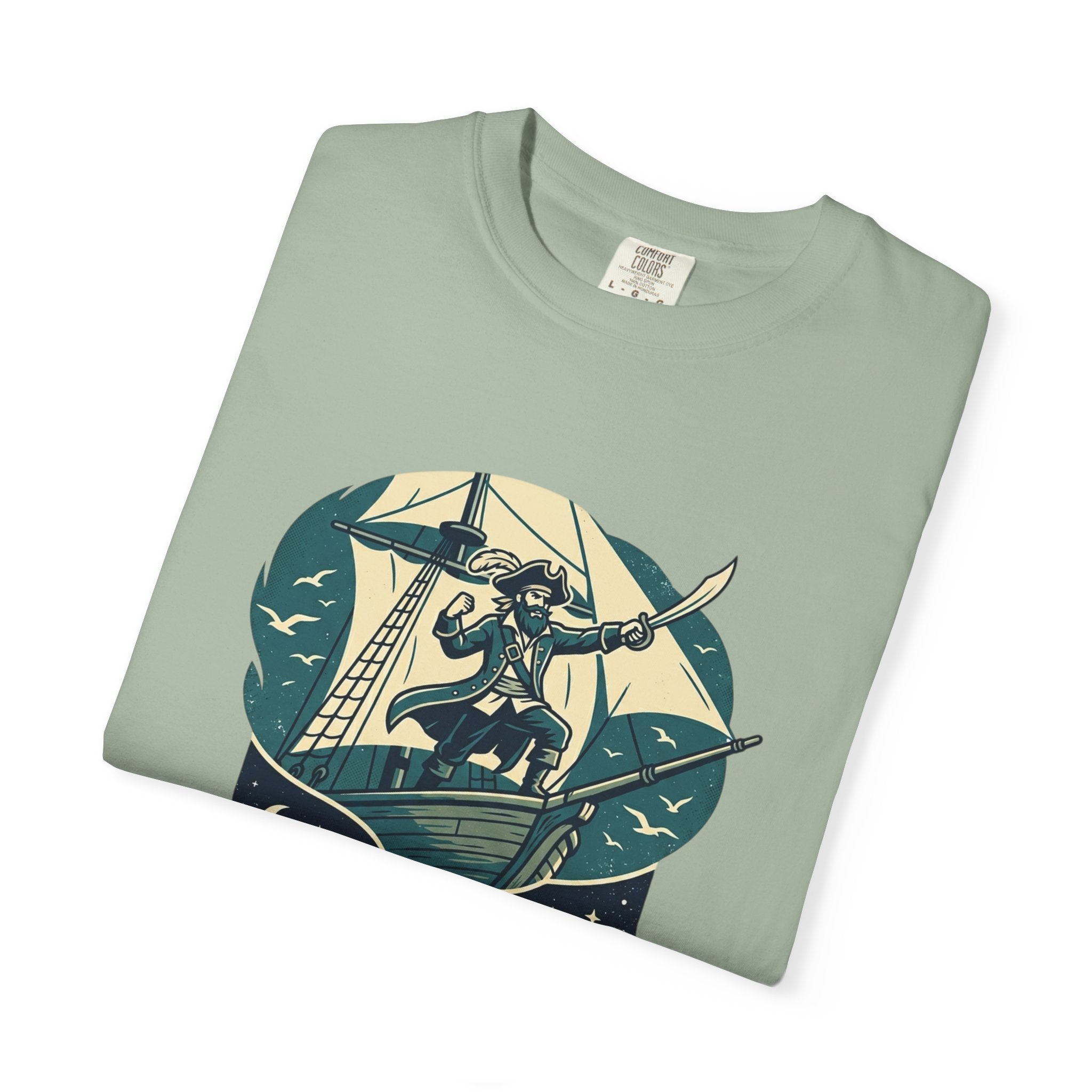 Pirate Dreamer T-Shirt — Book Lover's Nautical Tee