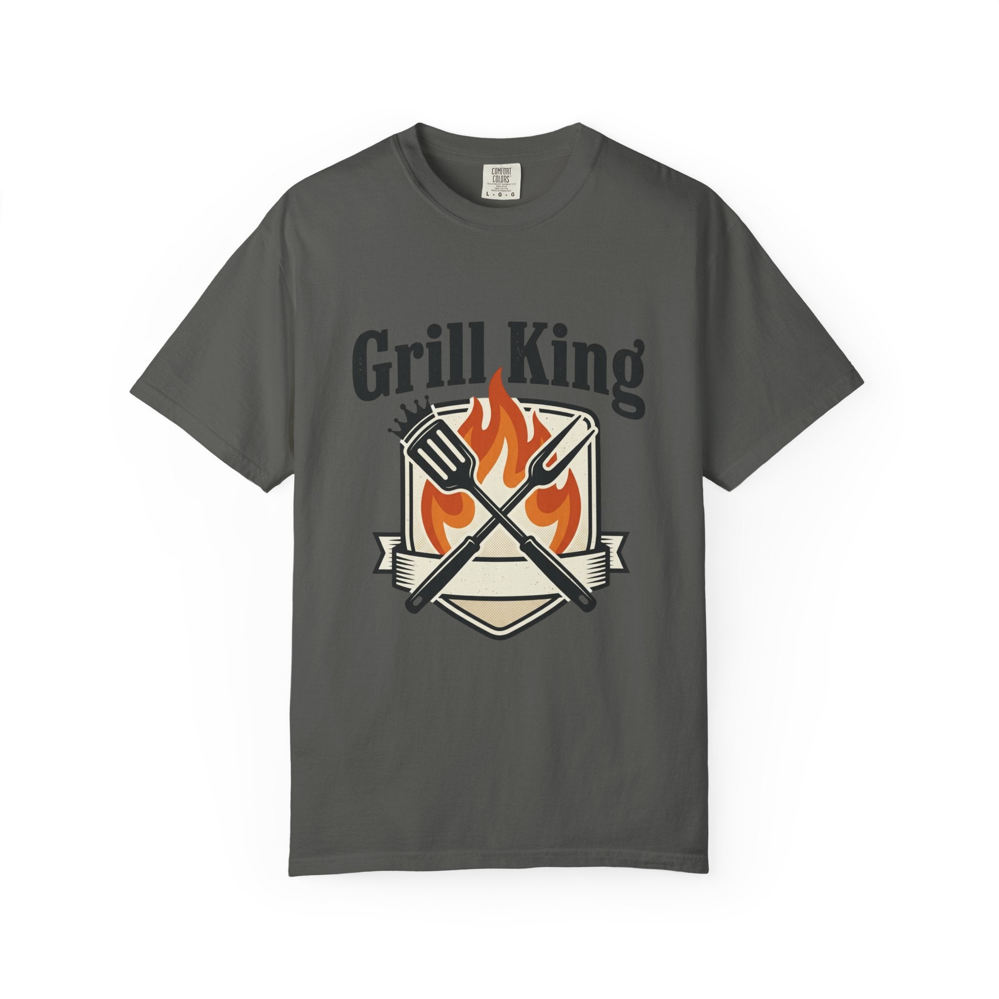 Grill King T-Shirt — BBQ Grillmaster Graphic Tee