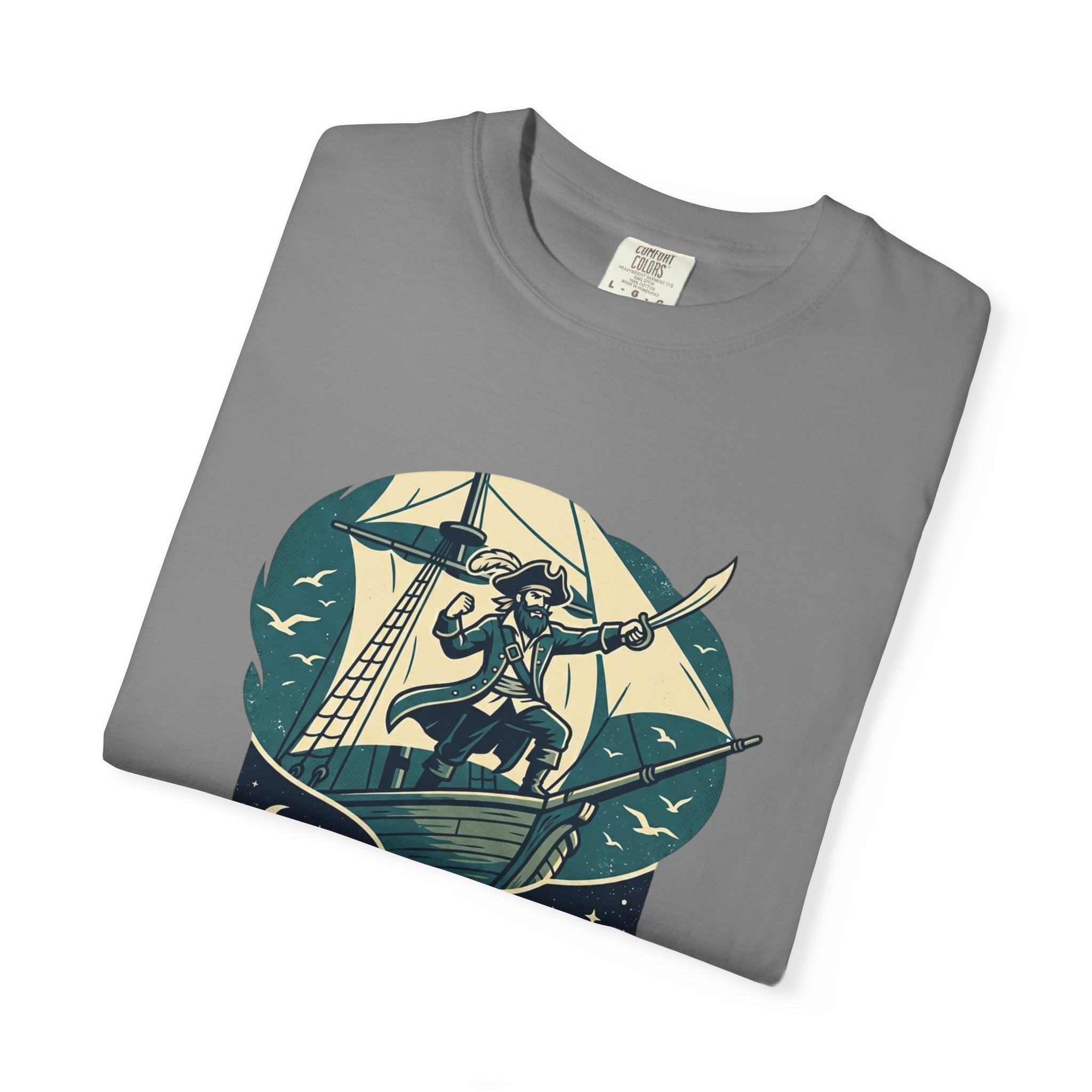 Pirate Dreamer T-Shirt — Book Lover's Nautical Tee