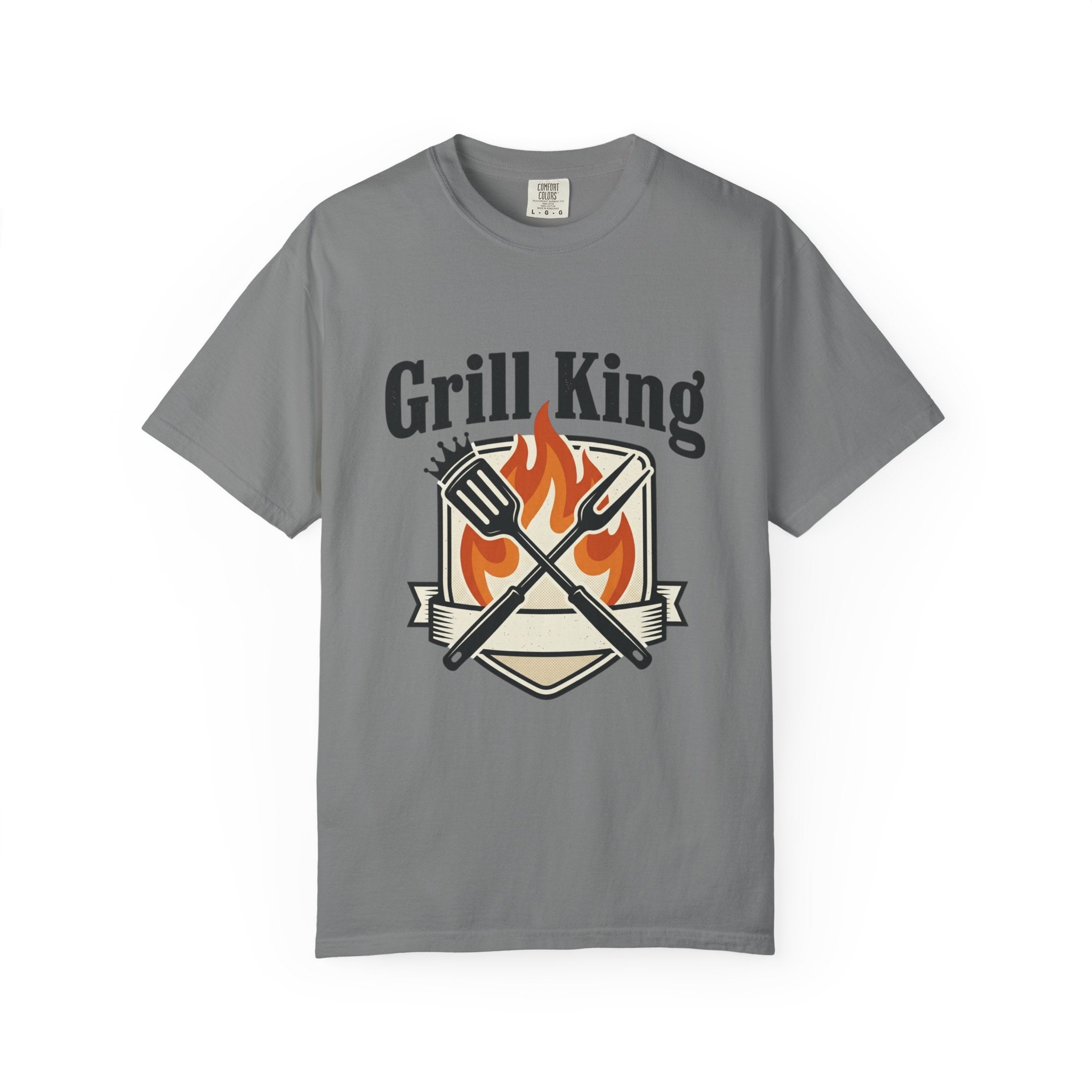 Grill King T-Shirt — BBQ Grillmaster Graphic Tee