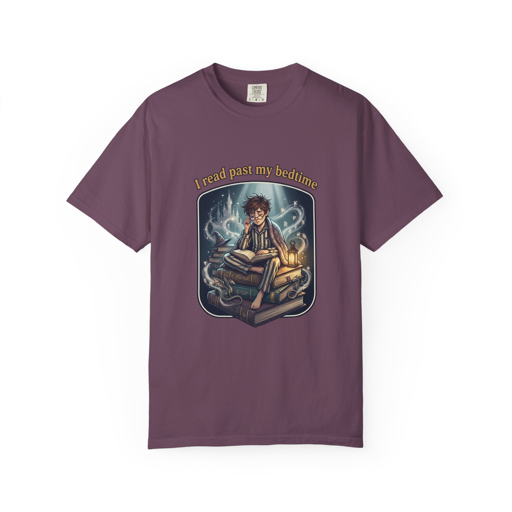 Bookworm Graphic T-Shirt — "I Read Past My Bedtime"