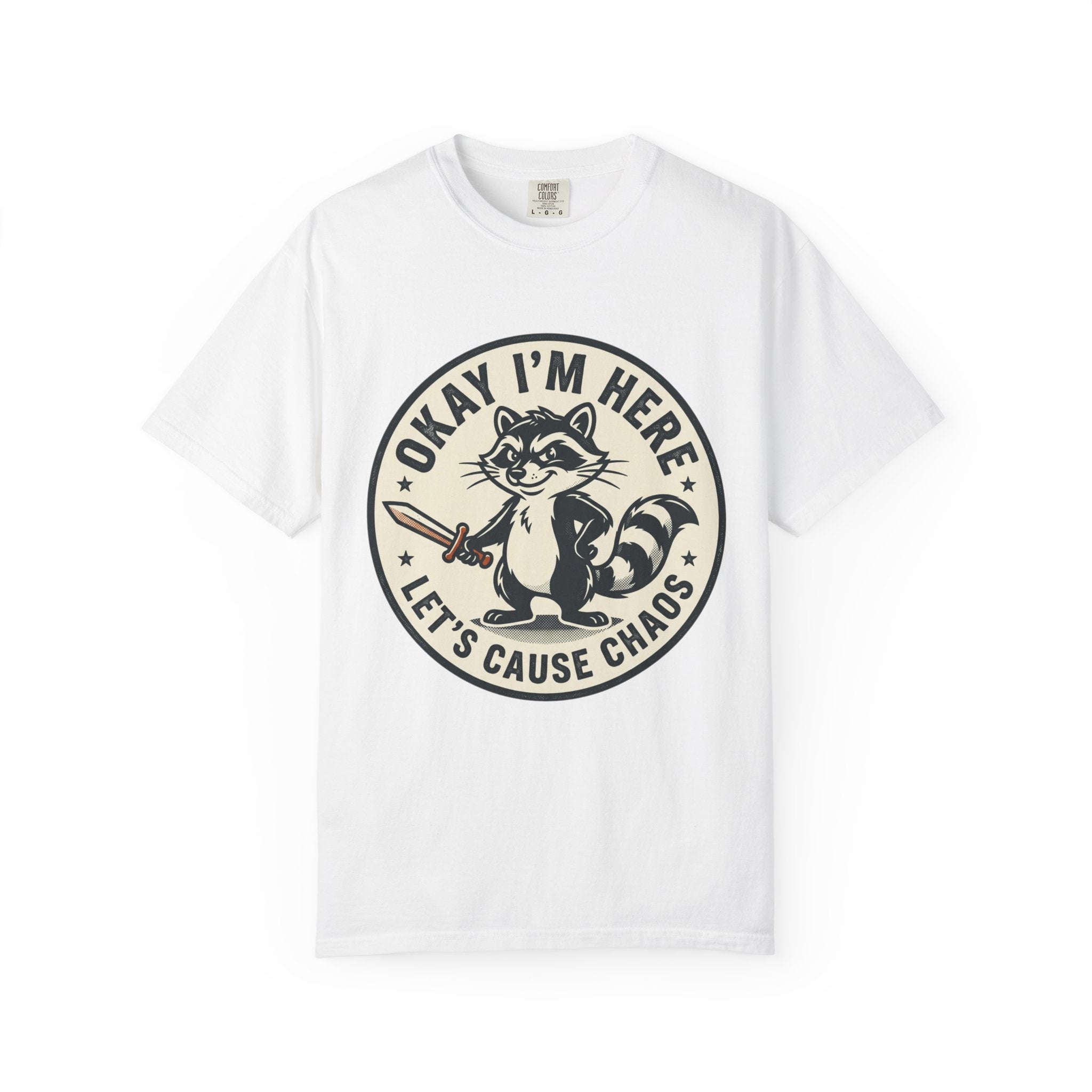 Let’s Cause Chaos Raccoon T-Shirt