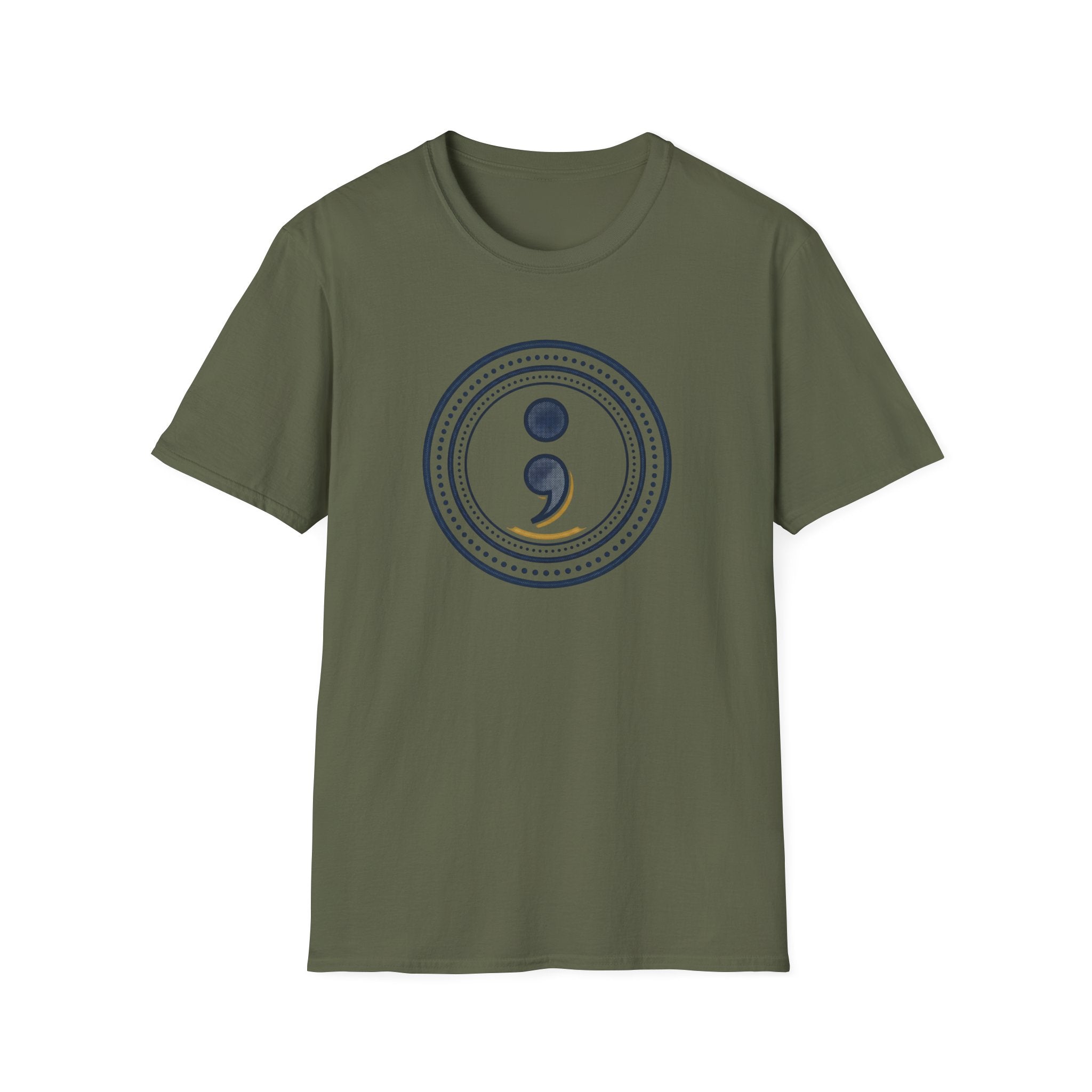 You Matter — Mental Health Awareness T-Shirt with Semicolon
