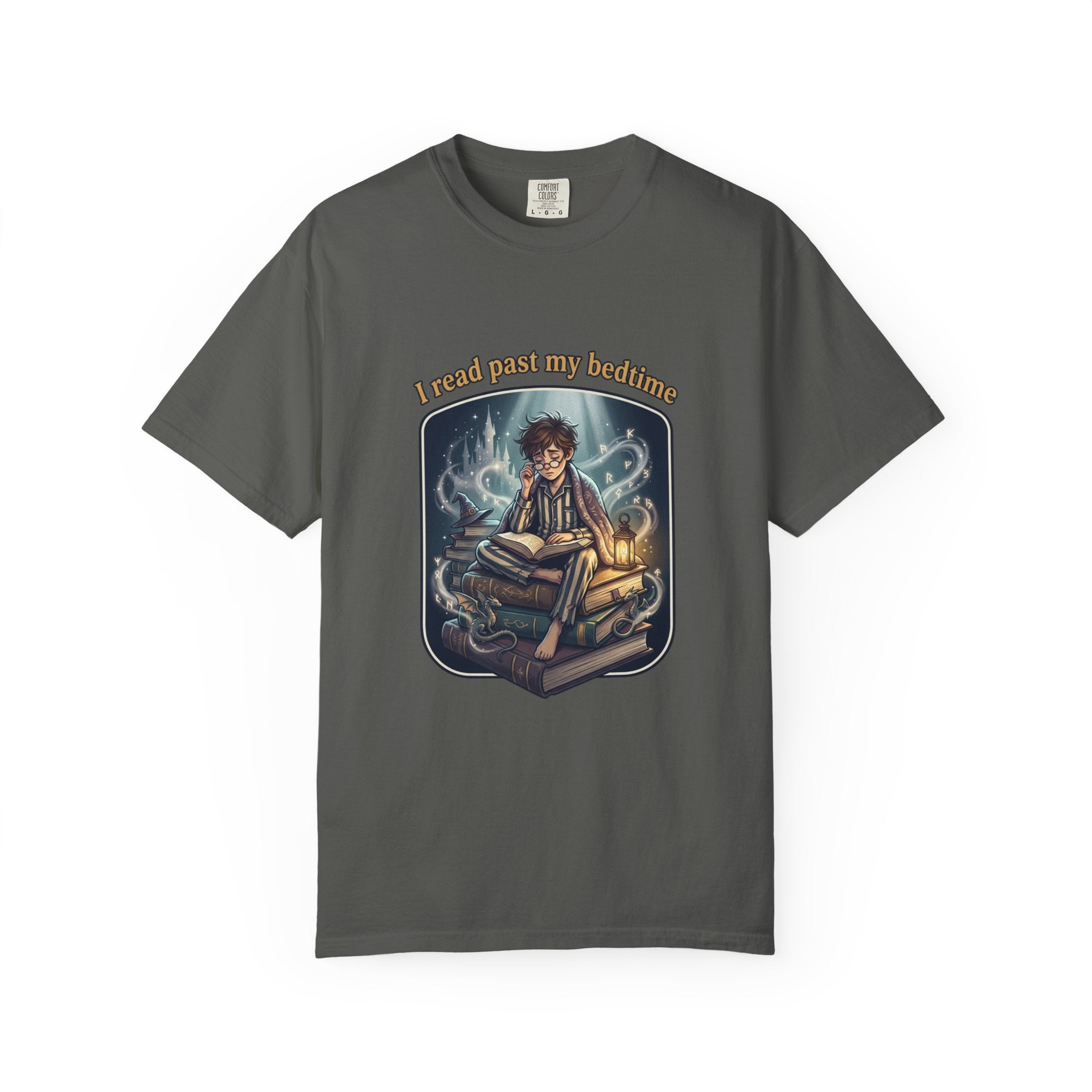 Bookworm Graphic T-Shirt — "I Read Past My Bedtime"
