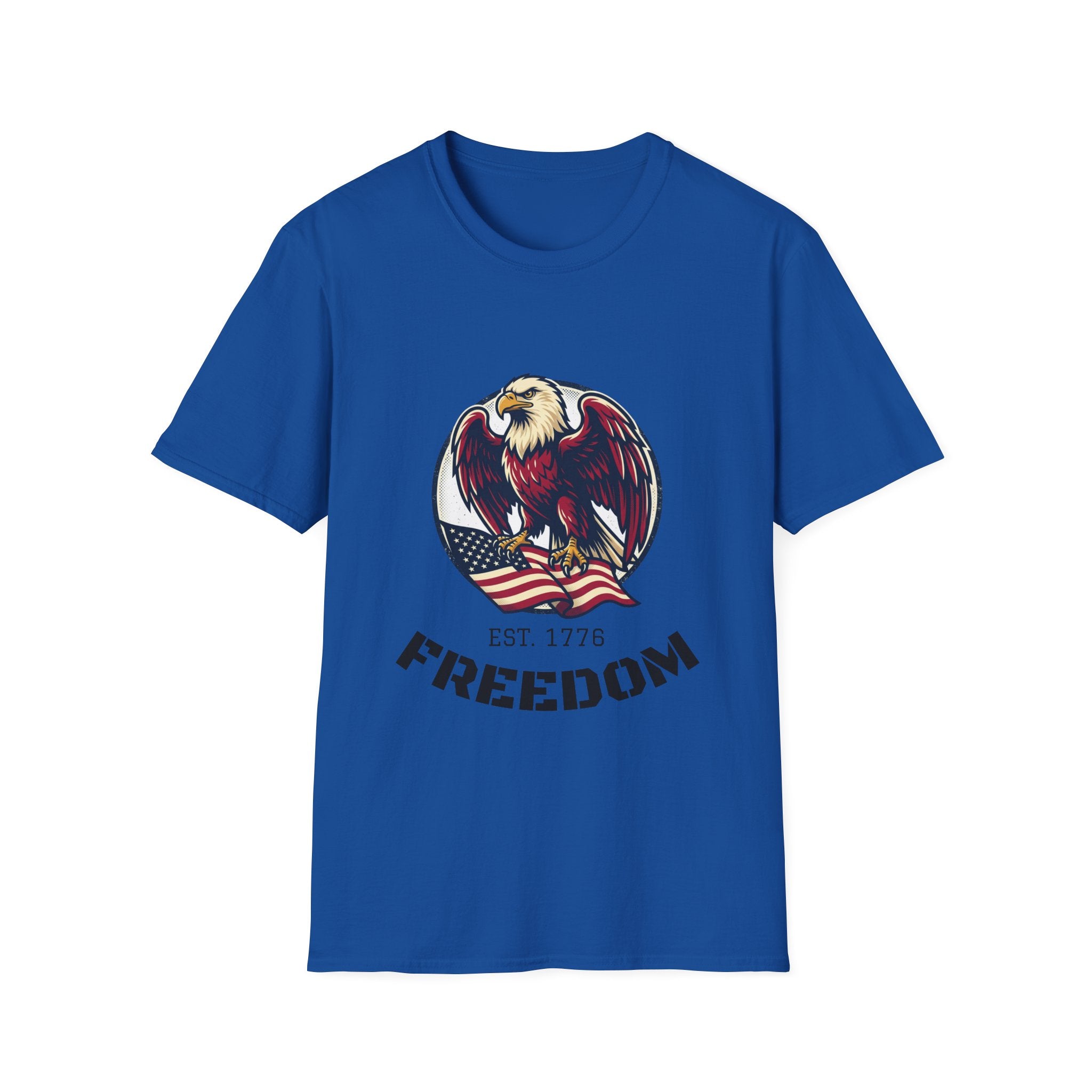 Freedom Eagle T-Shirt — EST. 1776 Patriotic American Flag Tee