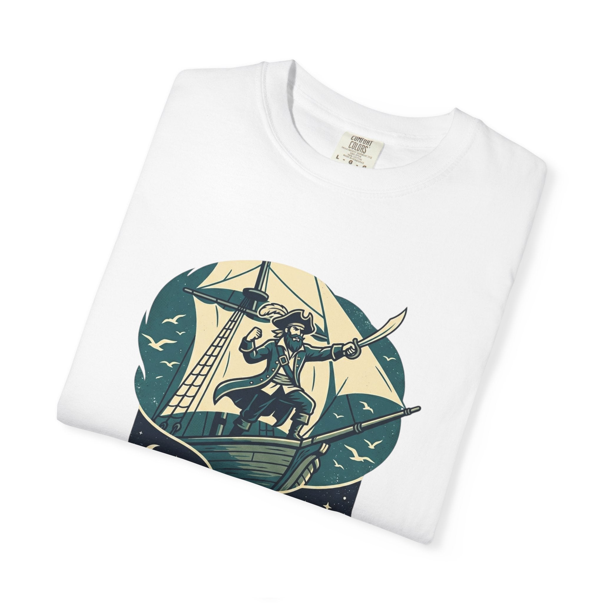 Pirate Dreamer T-Shirt — Book Lover's Nautical Tee